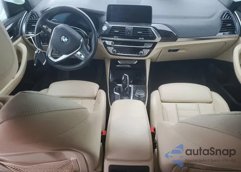 2020 BMW X3 xDrive30I из США, поврежденный, VIN 5UXTY5C08L9C47329